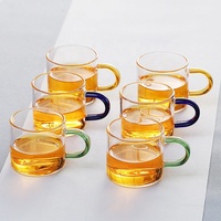 Wieder verwendbare Boro silikat glas Tasse Wasser Trinkglas Tee tassen