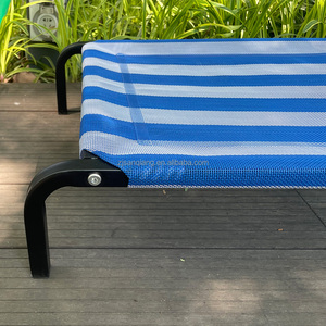 Bán Buôn Ngoài Trời Có Thể Giặt Thoáng Khí Lưới Lớn lên Cao Giường Con Chó Bền Vật Nuôi Võng Với Không Trượt Chân - Product Image 5