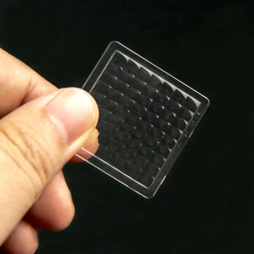 Micro-defective array lens for 3D printing, optical glass lens ,fly eye lens