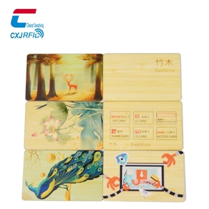 Môi Trường Tre Thủ Công Mỹ Nghệ Thẻ Ntag213 Bằng Gỗ Nfc Gỗ Thẻ Nhỏ Tùy Chỉnh Keyfob Keychain Treo Tag - Product Image 5