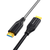 Câble HDMI en fibre optique blindé moulé 4K/8K UHD HDCP2.2 4K60Hz 4K120Hz AOC 8K60Hz 20M30M50M100M