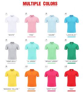 Unisex Fashion Premium Short Blank Polos Custom Logo Embroidered 100% Coton Printing Polo Tees <b>Shirts</b> Personalised High Quality - Product Image 2
