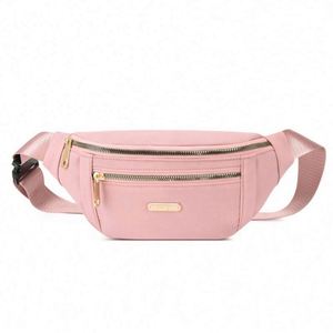 Customized Outdoor Stylish Women <b>Waterproof</b> Bum Bag Running Sport Waist Bag White Crossbody Fanny <b>Pack</b> - Product Image 6