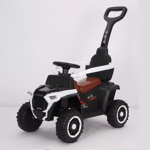 儿童电动车音乐儿童越野车带推杆护栏沙滩车1-6婴儿四轮塑料手推车OEM Odm - Product Image 5