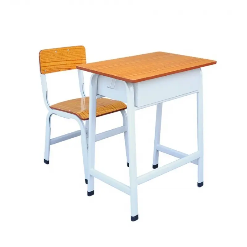 Ensembles de meubles de bureau et de chaise d'étudiant simple à hauteur réglable de haute qualité à prix compétitif
