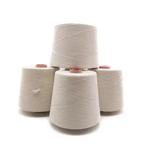 SEABO/Shuangyang Cotton 16s+40D spandex slub core spun yarn for weaving