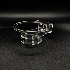 Kustom Smart Audio berdiri untuk Echo Dot 4-clear Plexiglass rak dinding, hemat ruang braket Desktop - Product Image 2