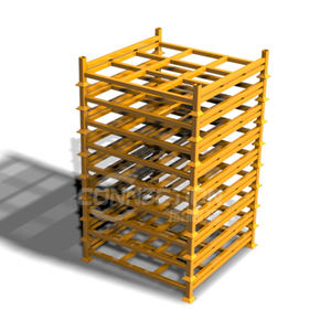 Estante Apilable de Acero Personalizado, Estante Apilable de Acero Móvil Personalizado - Product Image 6