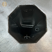 Poste de Luz Cónico o Octagonal Galvanizado de Brazo Simple o Doble de 4m 5m 6m 7m 8m 9m 10m 11m 12m