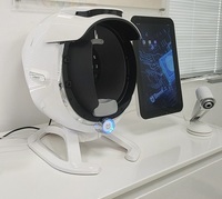 Analyseur Facial 3D Portable A6 avec Intelligence Artificielle, Imageur de Spectre UV et d'Humidité pour l'Analyse Cutanée et les Soins Spa