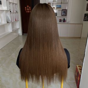 Fashion Ombre Blonde Virgin Hair Glueless Precut Lace Front Wigs for White Women 18-24 Inch #O1B-2-4 - Product Image 3
