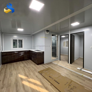 Casa Contenedor Expandible con Energía Solar, Paredes <span class=keywords><strong>de</strong></span> Acero Aisladas, Diseño Moderno para Granja, Oficina, Edificio Escolar, Uso Extremo - Product Image 6