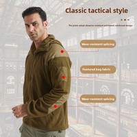 Veste polaire à capuche sportive pour homme - Chaude et confortable - Motif à carreaux imprimé - Idéale pour les activités de plein air