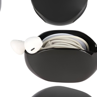 Enrouleur de Câble Portable Automatique pour Écouteurs et Câbles USB, Support Rétractable en Plastique PP pour Casque, Accessoire de Gestion de Câbles de 2 cm