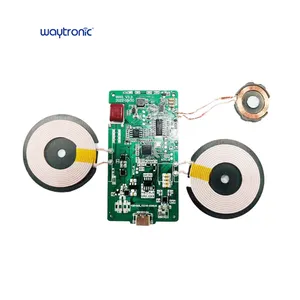 Oem/Odm Ontwerpfabricage Pcba Elektronische Bordassemblage Voor 12V Ingang En 15W Uitgangsvermogen Auto Draadloze Oplader