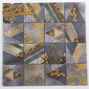 Azulejo de pared de mosaico de aluminio, diseño de fondo del mar Mediterráneo para decoración del hogar, revestimiento de paredes interiores comerciales y residenciales - Product Image 3