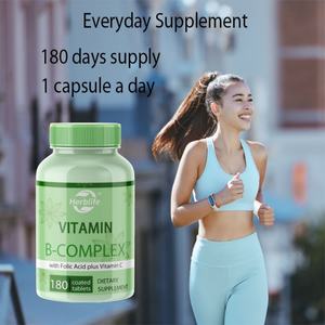 Tabletas de Complejo de Vitamina B con Ácido Fólico y Vitamina C para Adultos, Venta Caliente OEM/ODM - Product Image 5