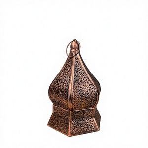 Farol de Hierro Hecho a Mano, Ecológico y Creativo para Ramadán y Portavelas, Decoración para el Hogar, YB-0000 - Product Image 2
