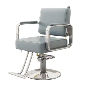 Современное парикмахерское кресло вверх и вниз вращающееся гидравлическое парикмахерское кресло мебель для салона