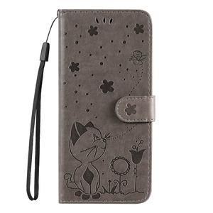 Funda de cuero PU con billetera de gato bonito para OPPO <span class=keywords><strong>A1</strong></span> 5G A98 5G/F23 5G, para Sony Xperia 10V funda de tarjeta de crédito - Product Image 4