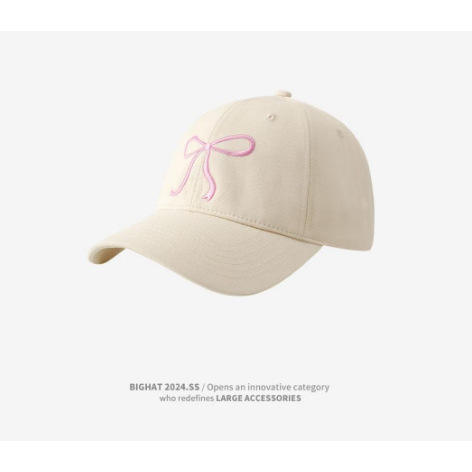 Casquette de baseball papillon [Beige]