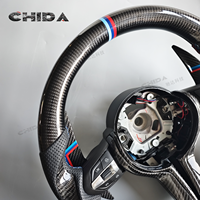 Le nouveau volant en fibre de carbone convient aux BMW M X3 X4 X5 M3 M5 M6 F01 F02 F06 F07 F10 F11 F12 F16 F22 F30 F31 F32 E90