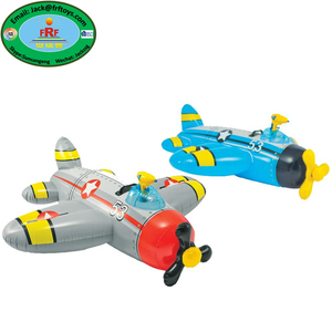 <span class=keywords><strong>Sommer</strong></span>-Pool-Spaß Kinder PVC Aufblasbares Schwimmflugzeug mit Wasserblaster Spritzpistole - Product Image 2