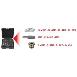 KS TOOLS - 150.1450 Oil sump plug repair set (64 pcs) - EAN 4042146228708 <b>LUBRICATION</b>, FILTRATION AND SPARK PLUGS - Product Image 2