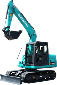 Swe80e Graafmachine Drijvende Lage Prijs Goedkope Mini Graafmachine - Product Image 4