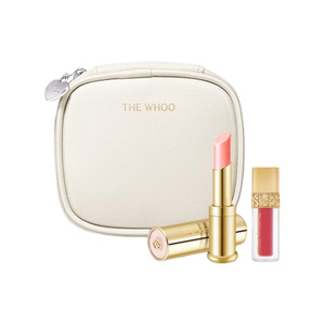 [WHOO] GONGJINHYANG:MI GLOW LIP BALM SPECIAL SET proporciona nutrición diaria y labios suaves y brillantes - Product Image 1