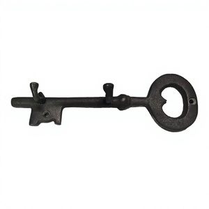 Decorative <b>Key</b> Hook Cloths Towel <b>Hanger</b> Antique Wall Hooks Door Mounted Metal Retro Style Door Hooks Rail Wholesale Price - Product Image 1