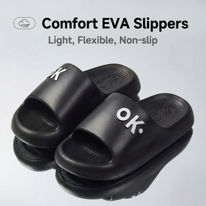 Sandales EVA imperméables et respirantes Yearning Man pour la plage et la salle de bain, nouvelles tongs d'été tendance antidérapantes pour l'intérieur et l'extérieur - Product Image 3