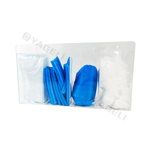 Vente en gros Distributeur mural blanc transparent Boîte de rangement en acrylique pour gant de masque facial - Product Image 5