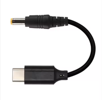 Kabel Daya USB ke DC 5V ke 12V Konverter Adaptor Kabel Konektor Pria 5.5x2.1mm untuk Router WiFi Kipas Lampu LED Speaker