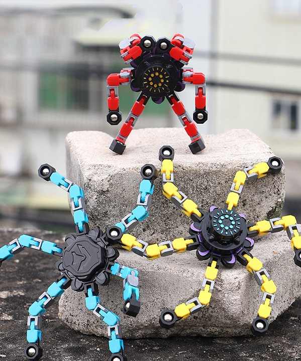 面白いミニ感覚フィジェットスピナー、指遊びハンドスピナーおもちゃ