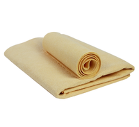 Chiffon de nettoyage multi-usages en cuir pour voiture, en rouleau, blanc, lavage