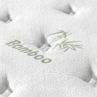 Matelas à ressorts ensachés de 10 à 12 pouces, design moderne, fermeté moyenne, vente chaude, matelas en mousse à mémoire de forme taille double, fabrication