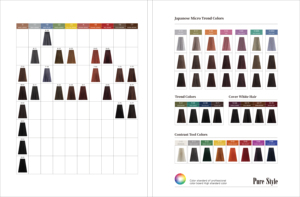 Cartella <span class=keywords><strong>Colori</strong></span> per <span class=keywords><strong>Capelli</strong></span> PureStyle OEM, Design Personalizzato, Esposizione Setosa per Uso Professionale, Etichetta Privata - Product Image 2