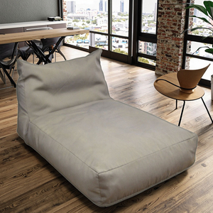 Fauteuils poufs modernes et confortables pour adultes, fabriqués directement en usine, avec housse amovible, grand format, pour salon, chambre, hôtel, extérieur, en tissu - Product Image 1