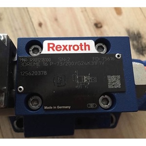 วาล์วลดแรงดันแบบสัดส่วน Rexroth รุ่น R901218100 3DREME 16 P 73 200YG24K31F1V ผลิตในประเทศเยอรมนี - Product Image 1