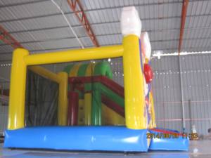 Château gonflable clown en promotion pour enfants, idéal pour les locations commerciales de fêtes en extérieur - Product Image 5