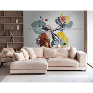 Papel Tapiz No Tejido Livingwalls, Superficie de Vinilo Sólido, Acabado en Relieve, Buena Resistencia a la Luz, Completamente Seco, Desprendible, Certificado CE - Product Image 1