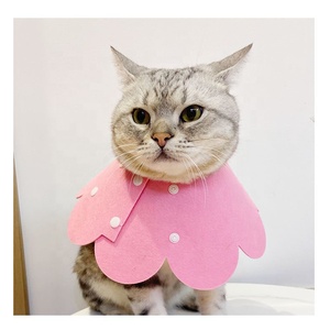 Elizabethaan Halsband Kat Huisdier Halsband Lichtgewicht Vilt Headcover Post-Op Herstel Anti-Likken Verstelbare Kraag Huisdier Accessoires - Product Image 3