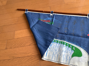 Vente en gros de rideaux de porte en coton au design <span class=keywords><strong>japonais</strong></span> Usine de vente de textiles de maison imprimés pour la cuisine et la salle de bain tissés - Product Image 5