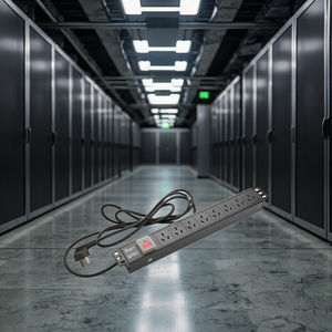 Unidad de Distribución de Energía Interior Tipo Australia Personalizable OEM/ODM, 8 Tomas, 250 VCA, 50/60 Hz, Material de Aleación de Aluminio para Redes - Product Image 2