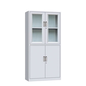 Sinonis tùy chỉnh hiện đại 2-cửa nhà để xe lưu trữ tập tin Tủ kim loại nộp hồ sơ cho hội thảo nhà văn phòng hoặc trường học Sản xuất tại Trung Quốc - Product Image 4