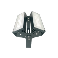 Reflector LED de 150W AC, Ajustable, para Exteriores, Seguridad, Ángulo de Haz de 180 Grados, IP66 Impermeable, para Túneles, Estacionamientos y Calles