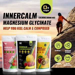 Supplément D3 de vitamine D3 de boisson d'énergie de poudre de Glycinate de magnésium d'OEM avec la saveur crème de fraise - Product Image 3