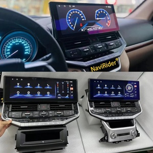 หน้าจอ Qled ขนาด 16.3 นิ้ว สำหรับ TOYOTA Land Cruiser 200 LC200 LC300 อัปเกรด Android ปี 2023 พร้อมระบบชาร์จไร้สาย มัลติมีเดีย GPS สเตอริโอ - Product Image 1