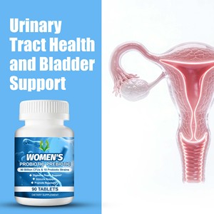 OEM ODM Women's <b>Probiotic</b> <b>Tablets</b> Help Nourish Good Bacteria in Your Gut Improve Immune Function Women's Prebiotic <b>Tablets</b> - Product Image 3